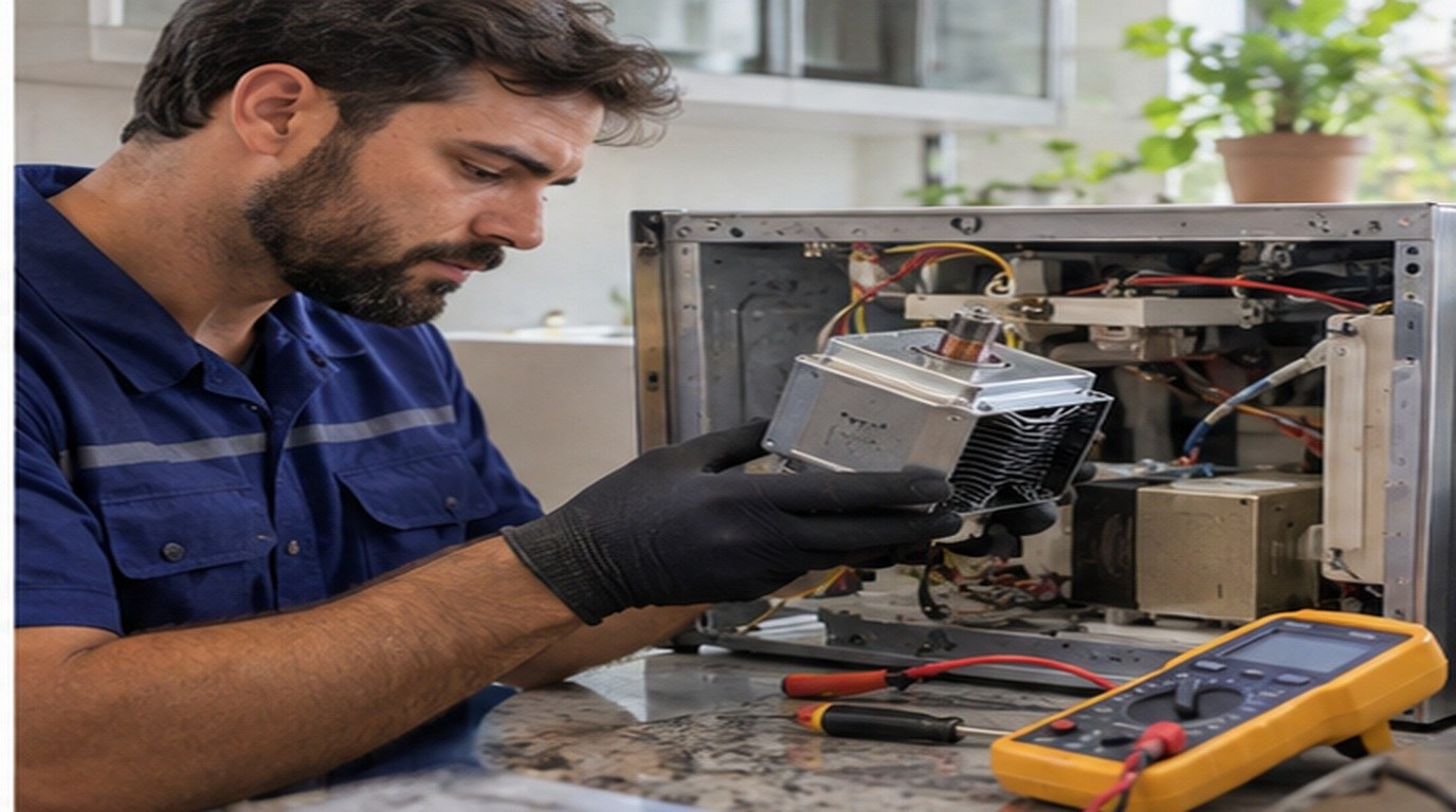 Conserto de micro-ondas em Jaboatão dos Guararapes‑PE: troca do magnetron